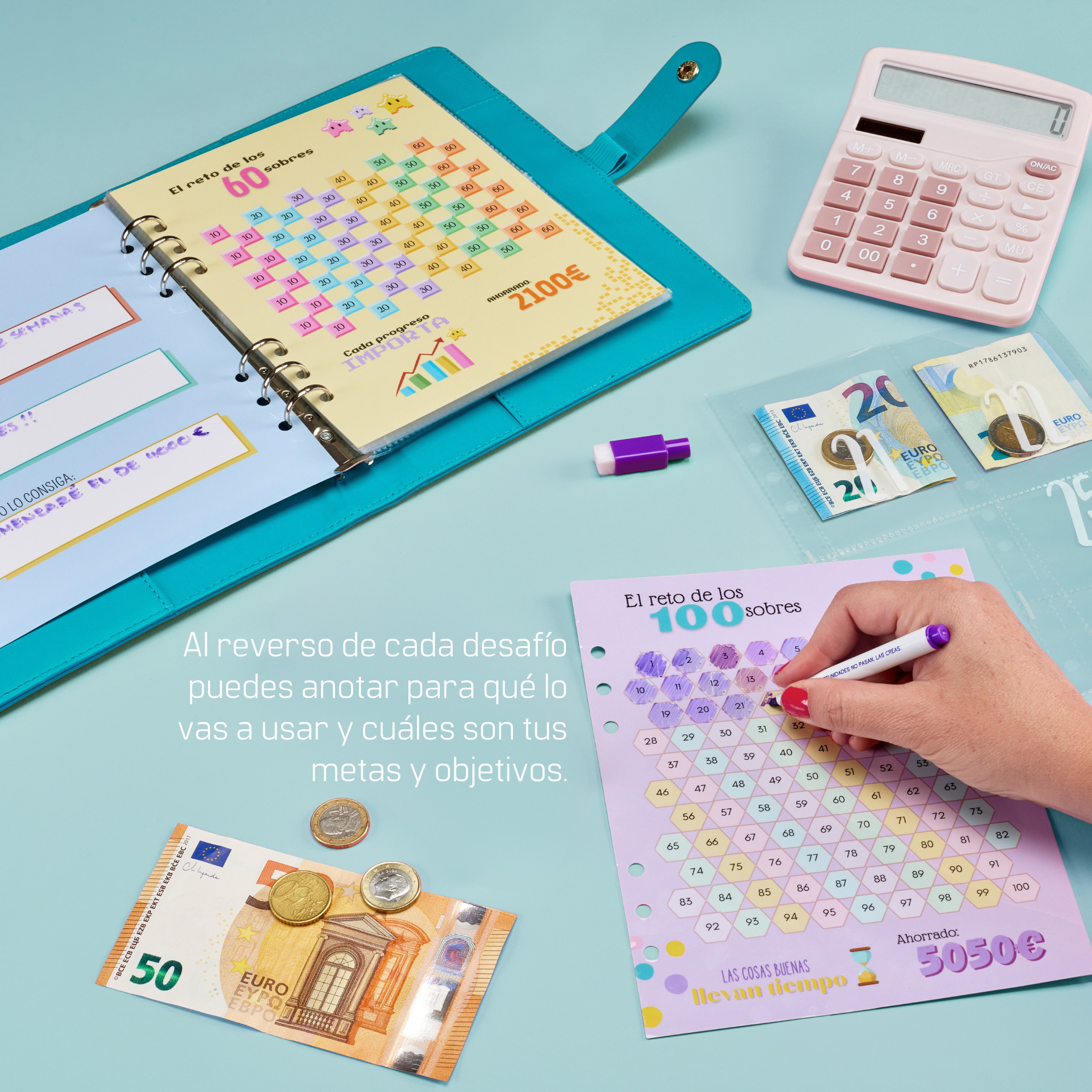 Libreta de Ahorro A5+ Azul