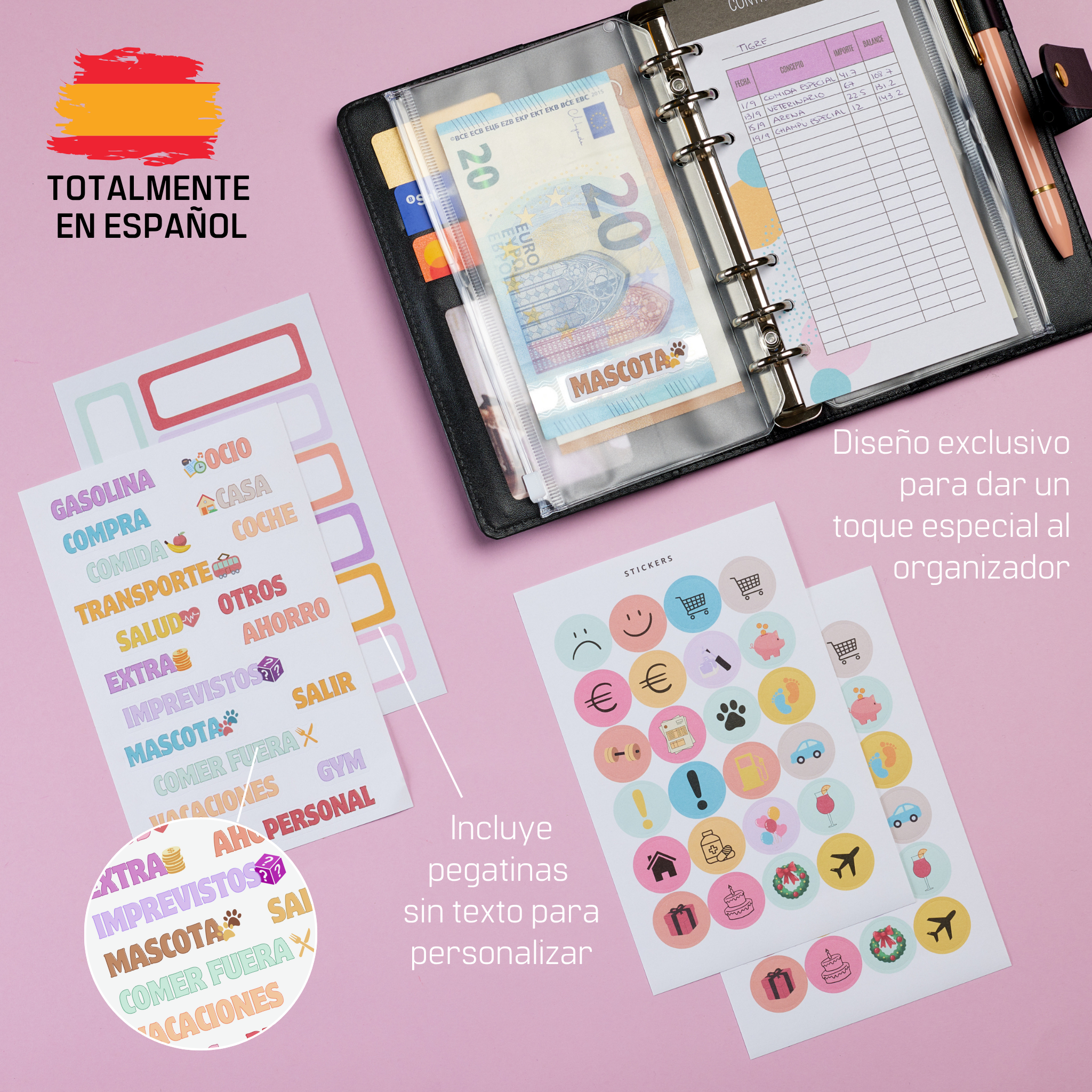 Libreta de Ahorro A6 Negra