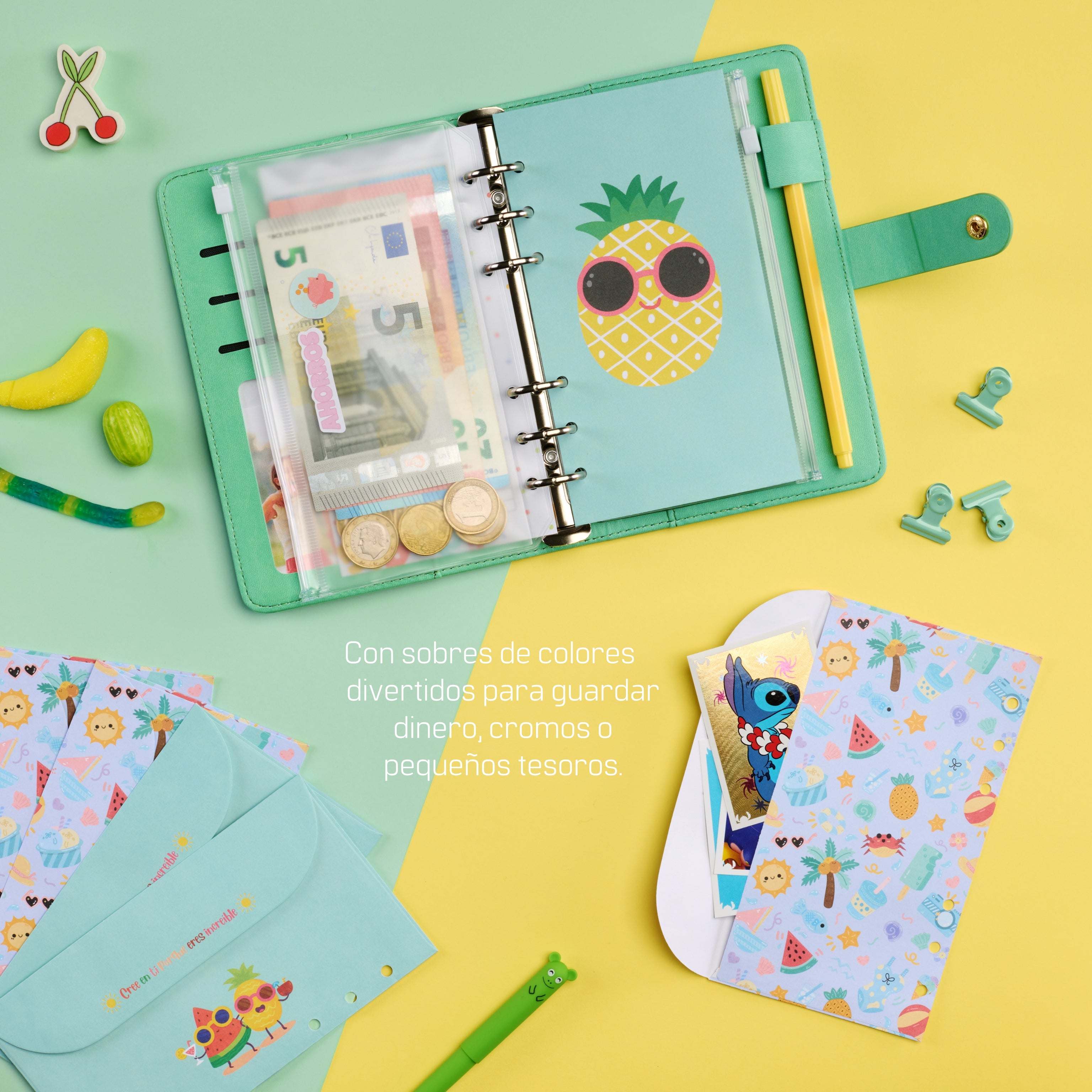 Libreta de Ahorro A6 Infantil Cactus