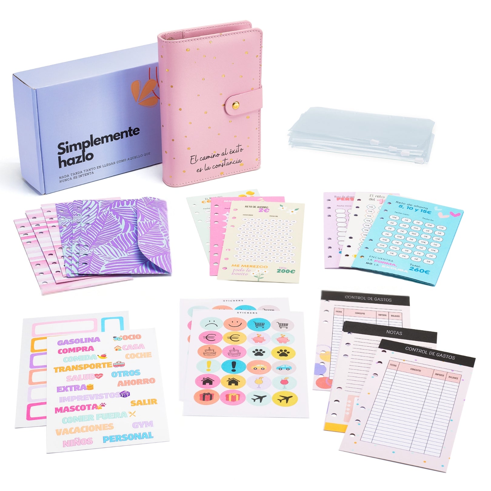 Libreta de Ahorro A6 Rosa