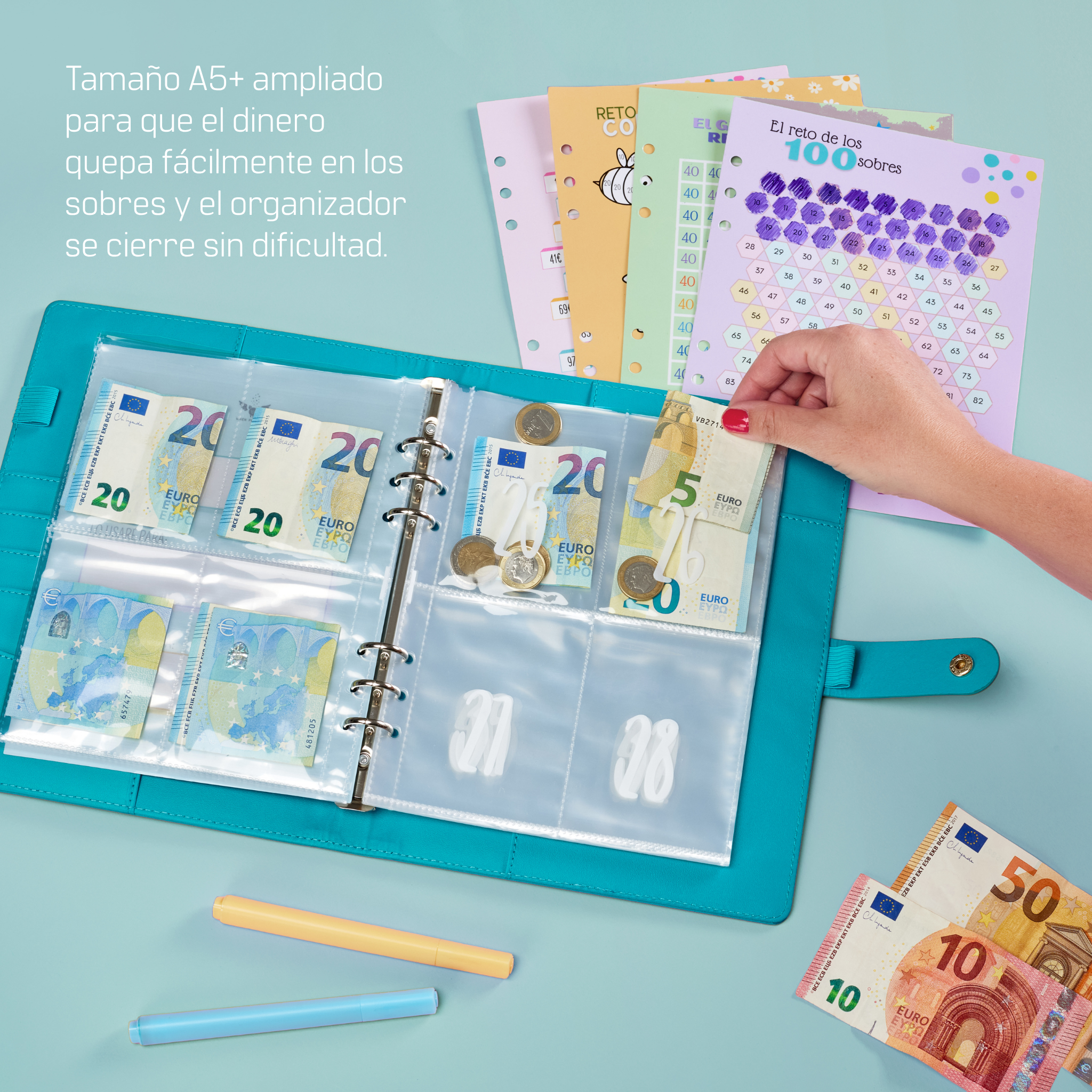 Libreta de Ahorro A5+ Azul