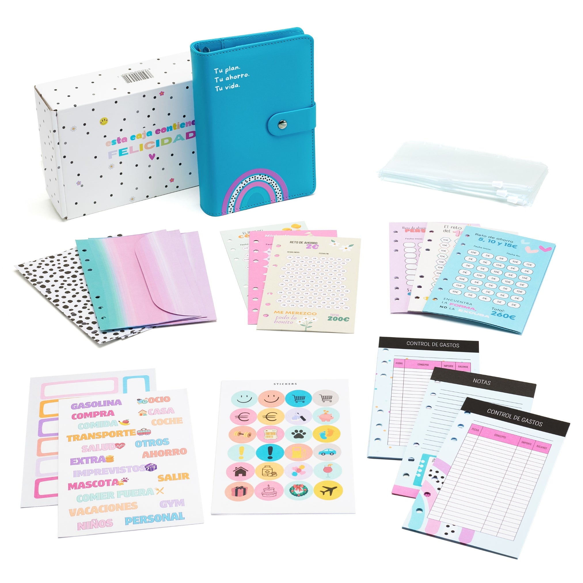 Libreta de Ahorro A6 Azul