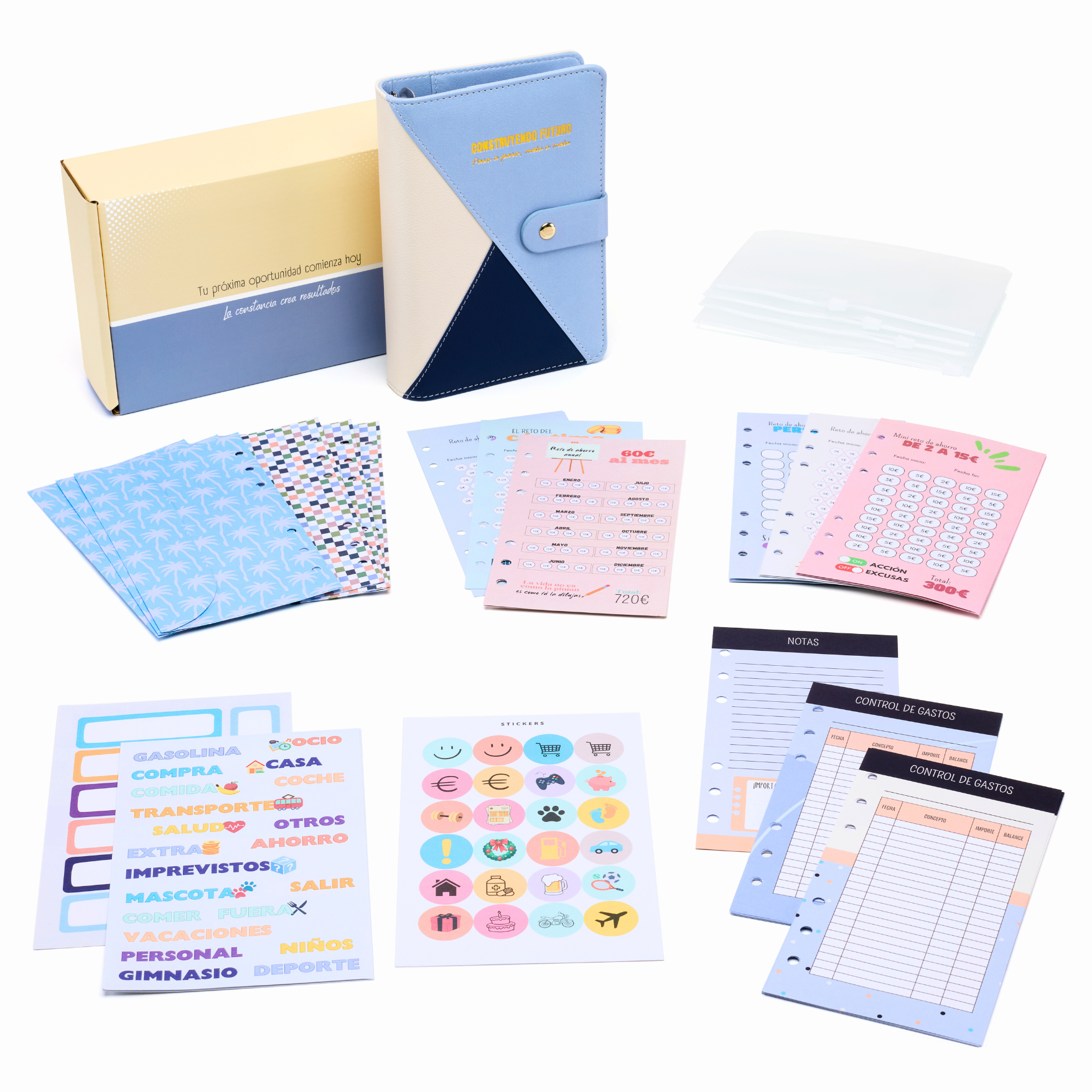 Libreta de Ahorro A6 3 Pieles