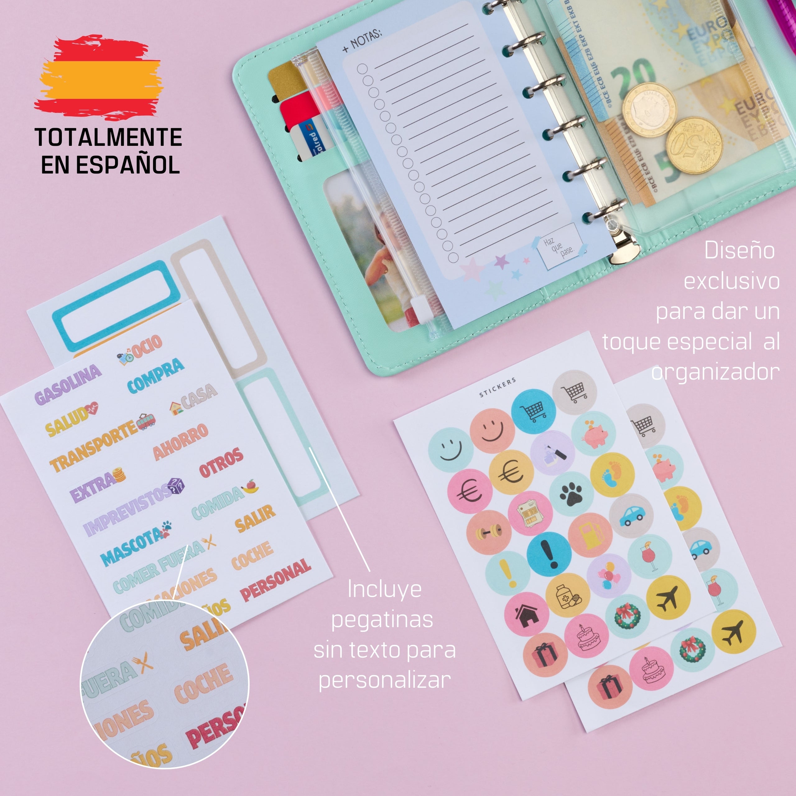 Libreta de Ahorro A7 Aguamarina