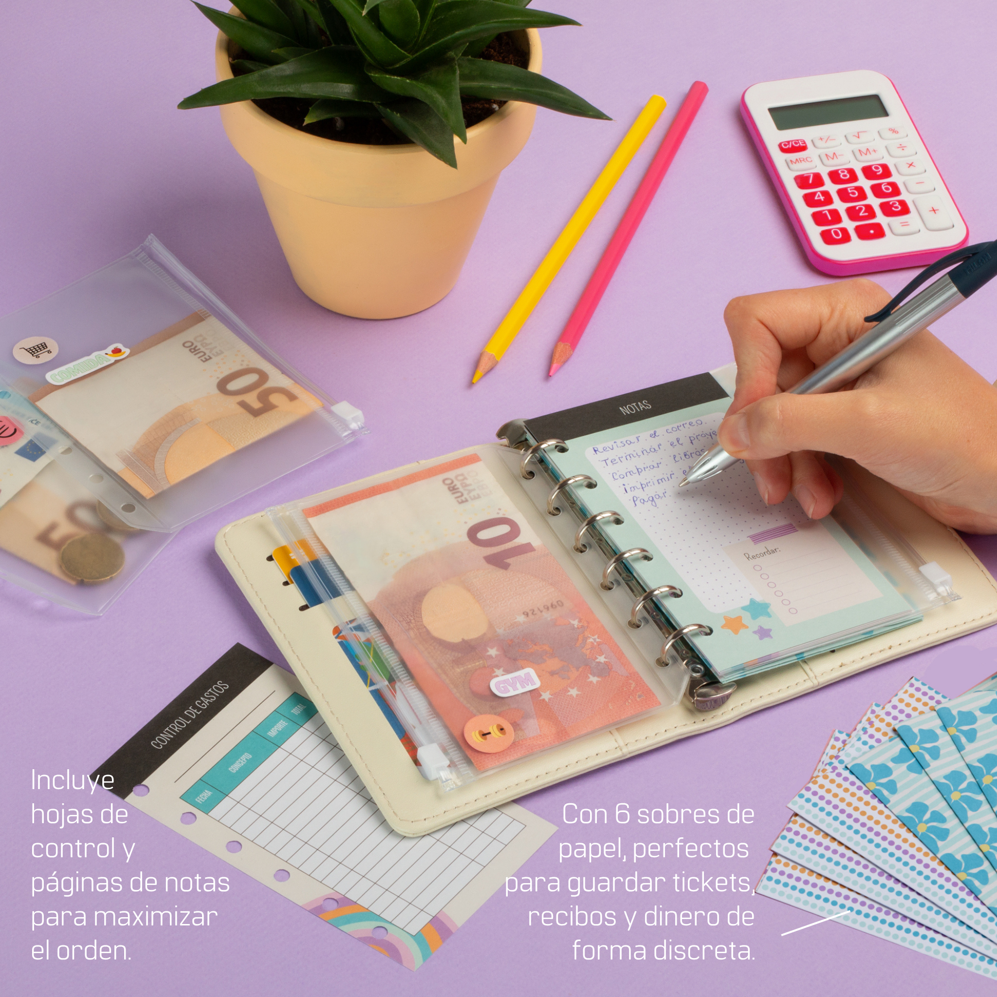 Libreta de Ahorro A7 Crema