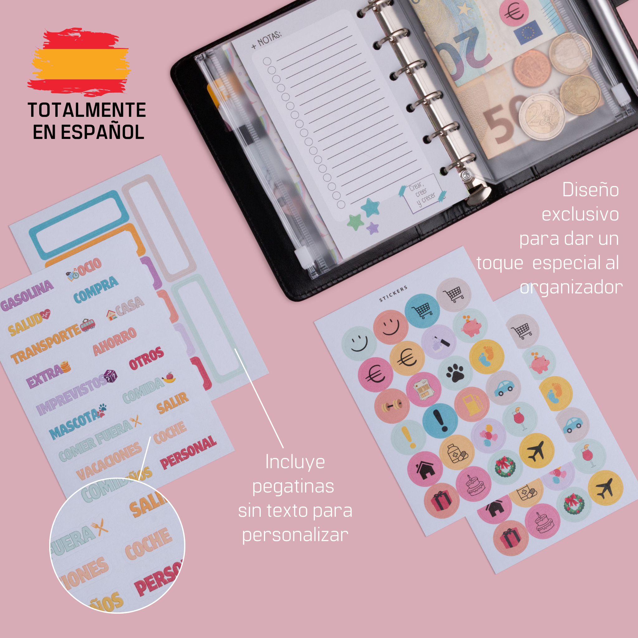 Libreta de Ahorro A7 Negra