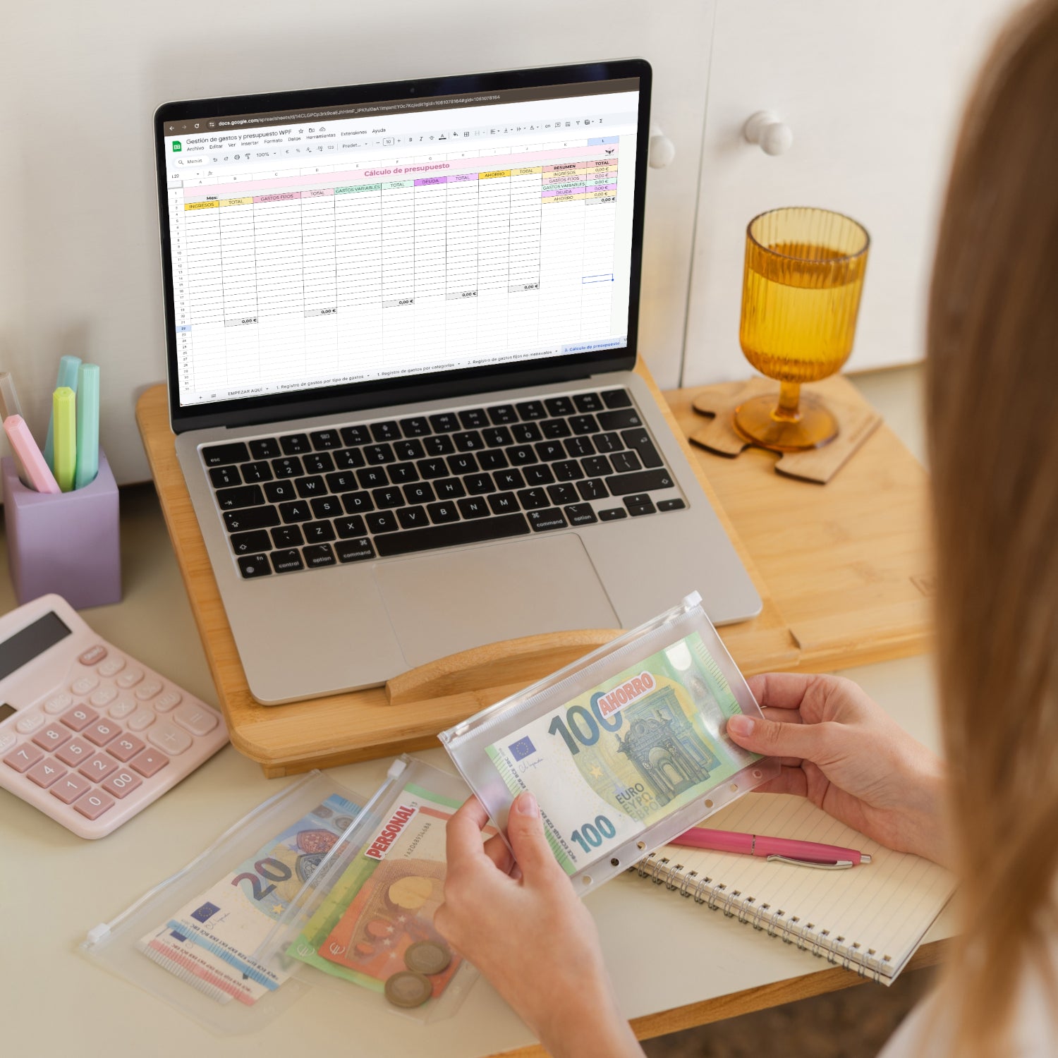 Plantillas descargables para gestión de gastos y presupuesto