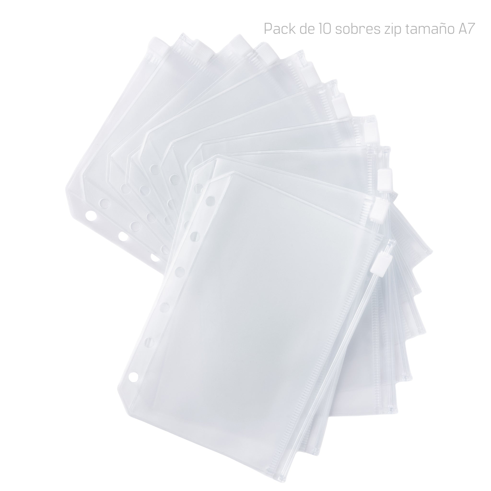 Pack de 10 Sobres Zip A7