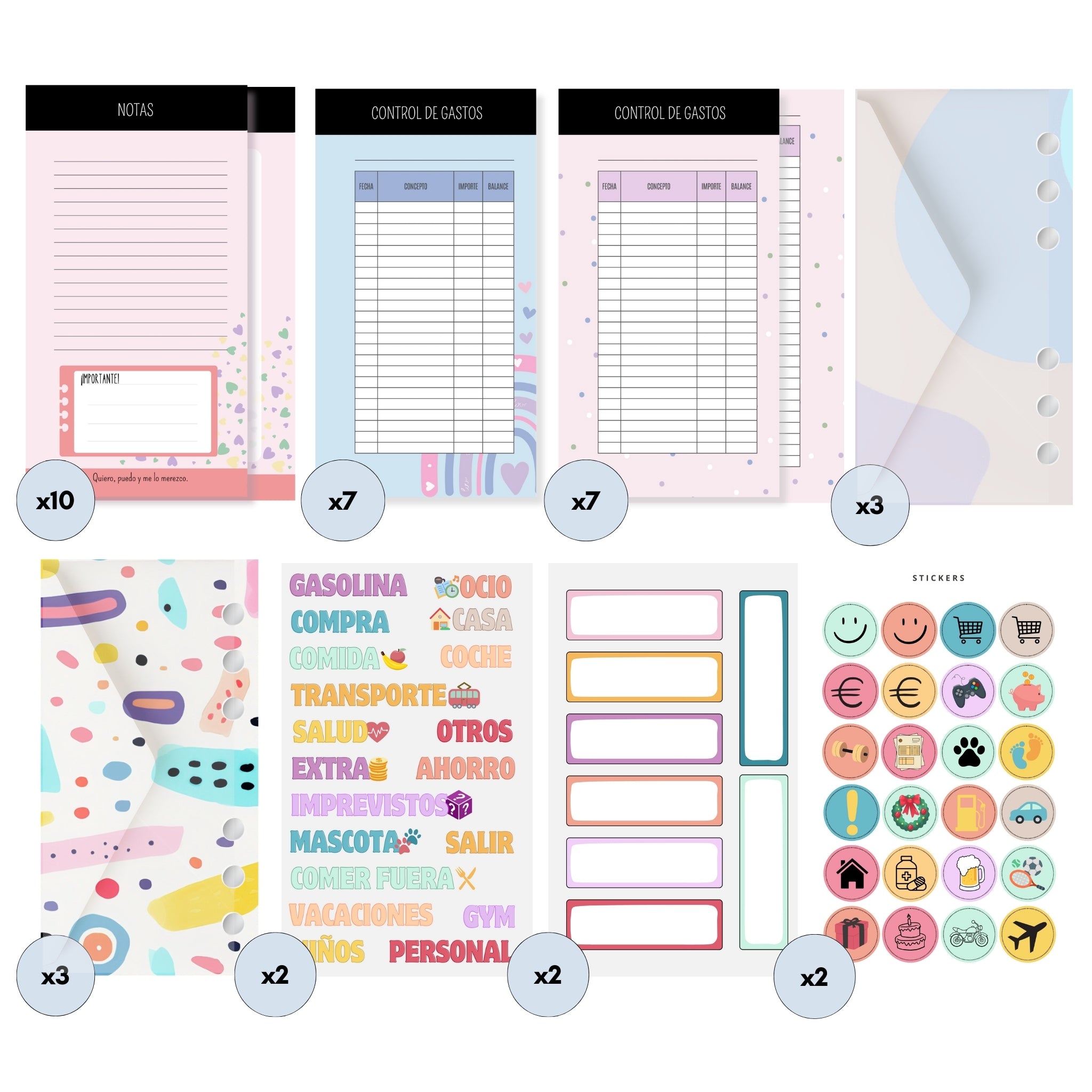 Pack de Accesorios A6